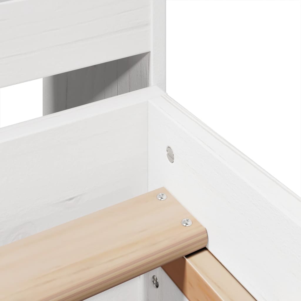 Bed Frame Without Mattress Solid Wood Pine