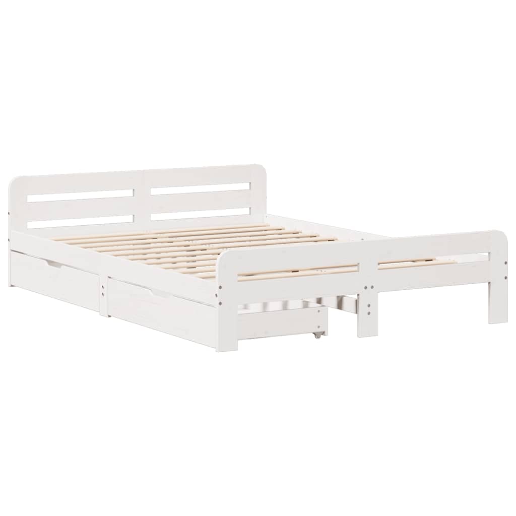 Bed Frame | | Solid Pinewood | King Size | Bed Frame | Rectangular