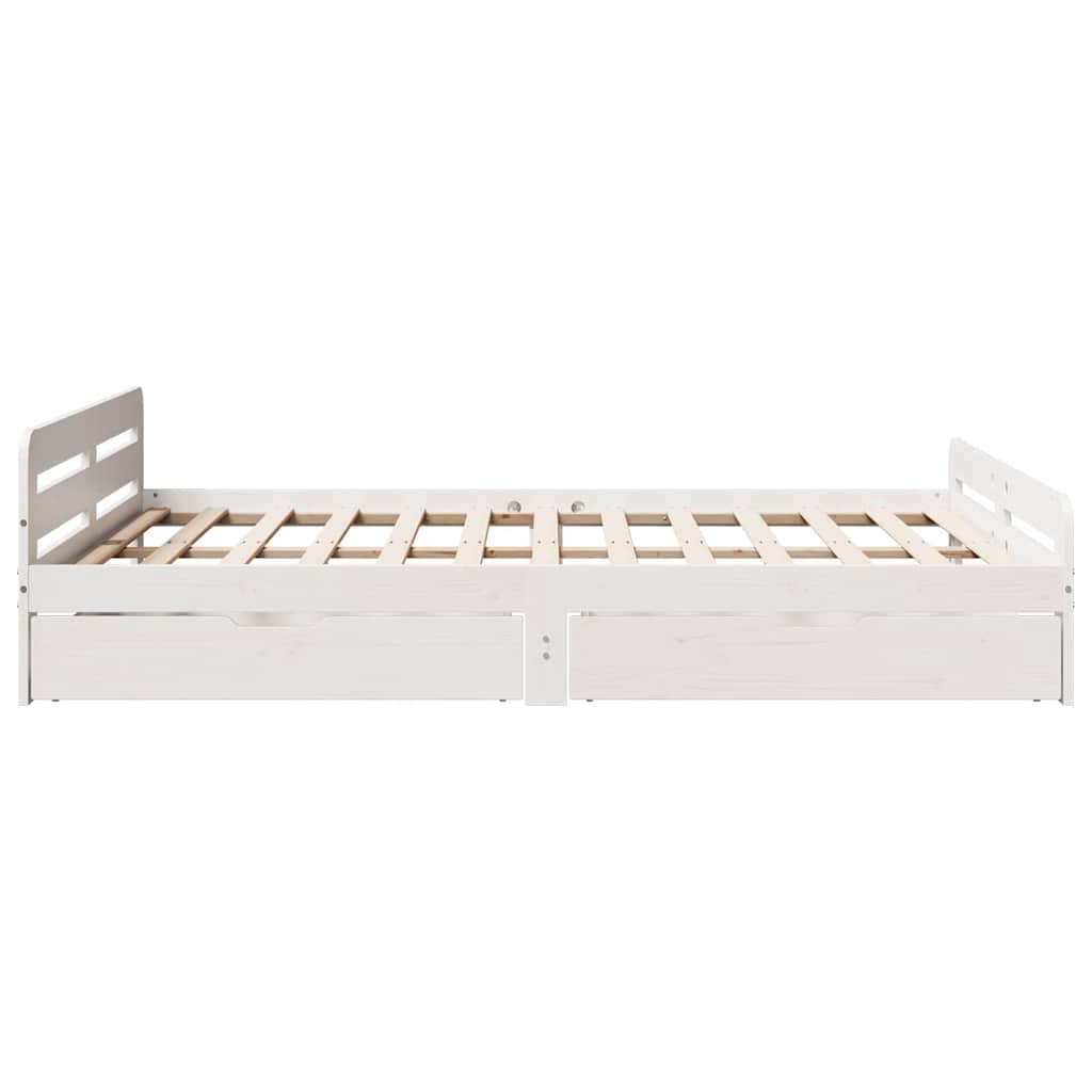 Bed Frame | | Solid Pinewood | King Size | Bed Frame | Rectangular