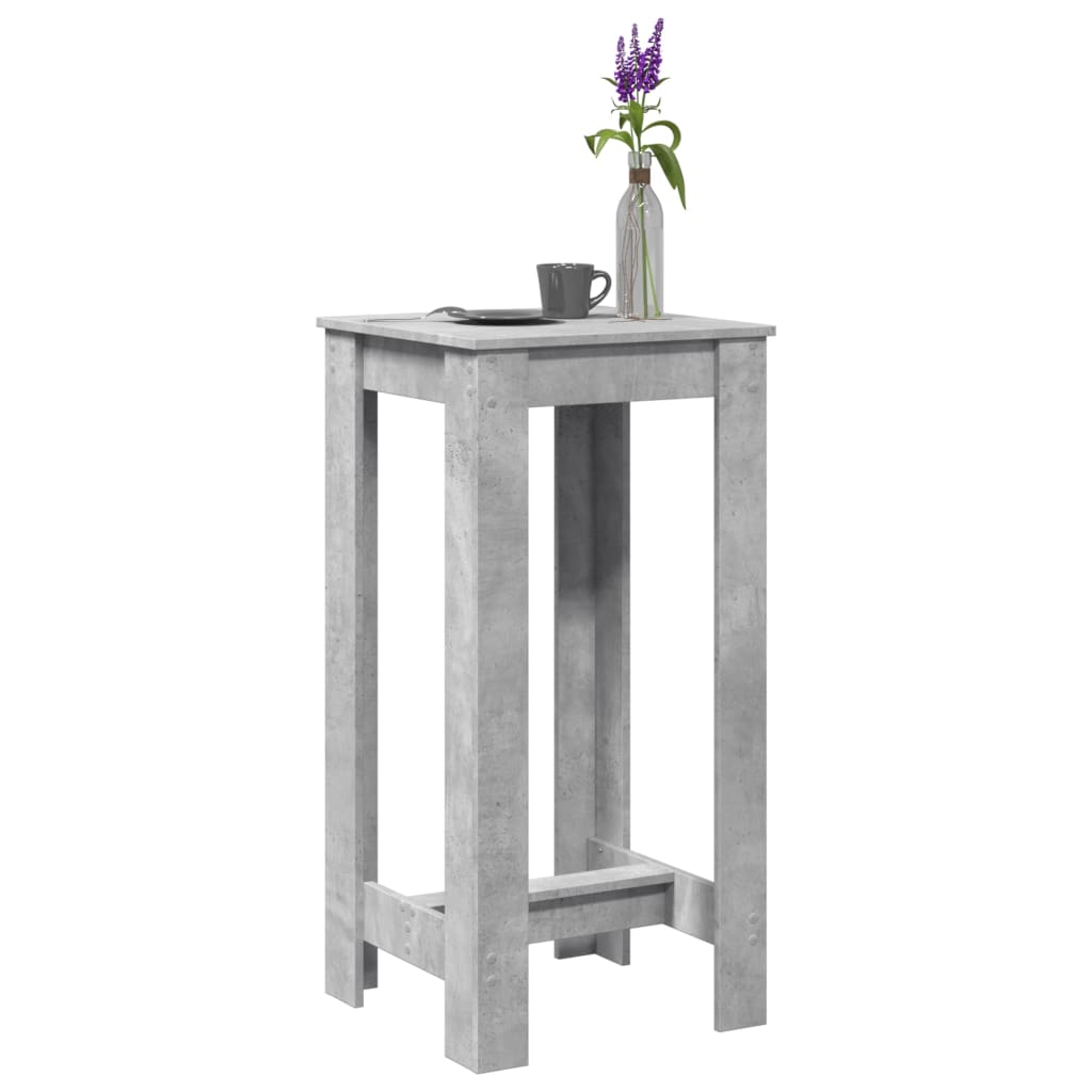 Bar Table 102 X 50 X 103.5 Cm Engineered Wood