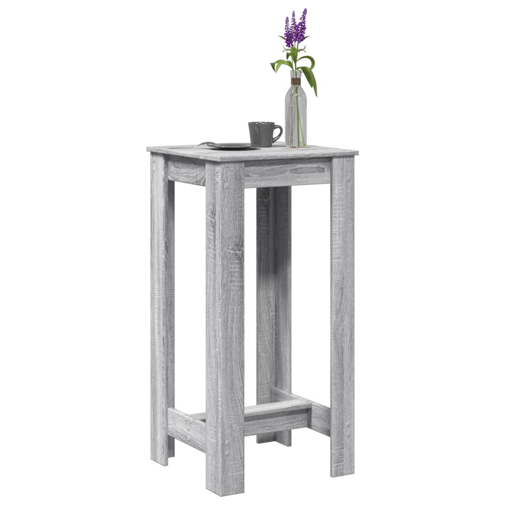 Bar Table 102 X 50 X 103.5 Cm Engineered Wood