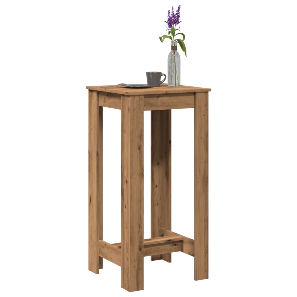 Bar Table 102 X 50 X 103.5 Cm Engineered Wood