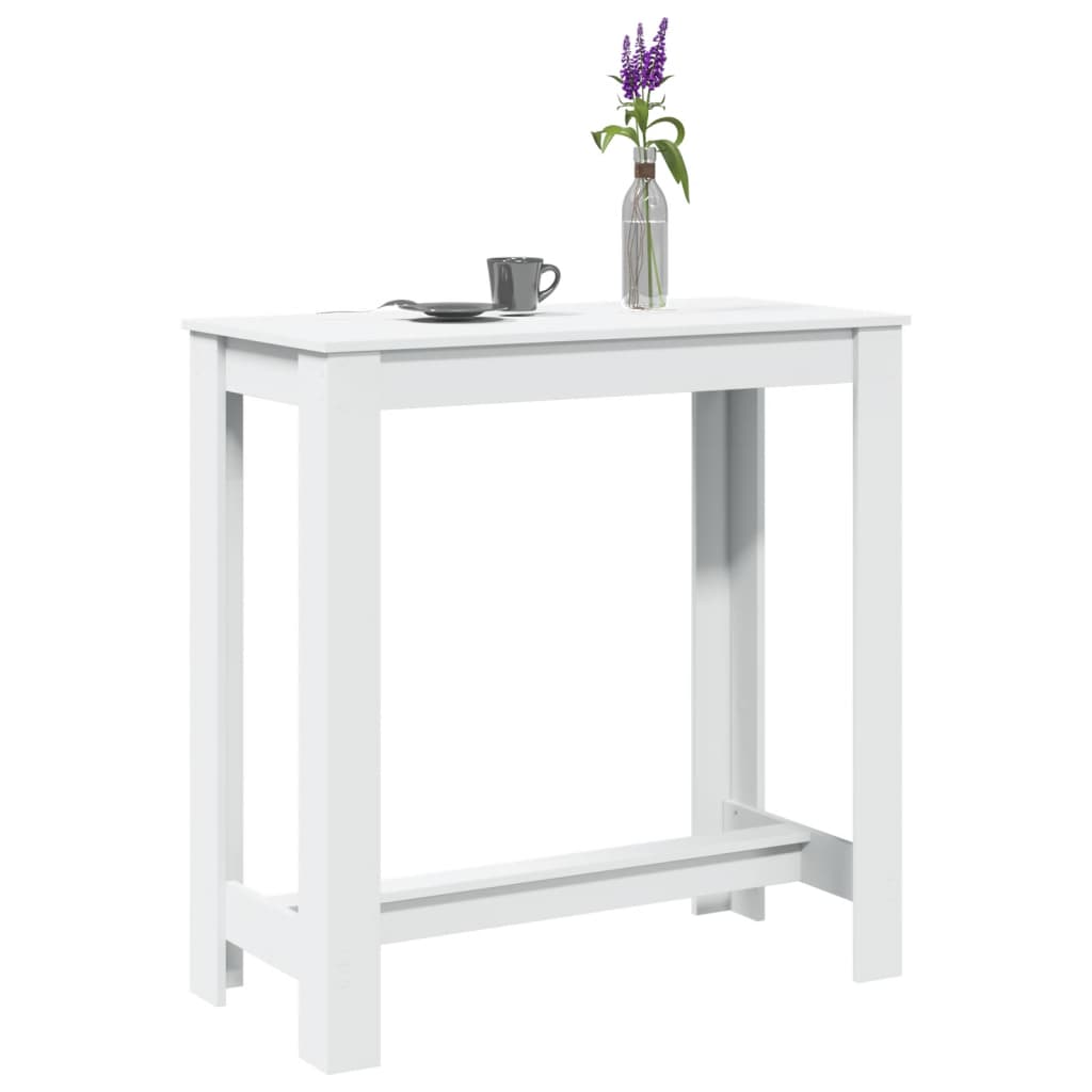 Bar Table 102 X 50 X 103.5 Cm Engineered Wood