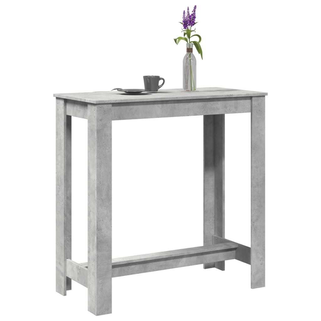 Bar Table 102 X 50 X 103.5 Cm Engineered Wood