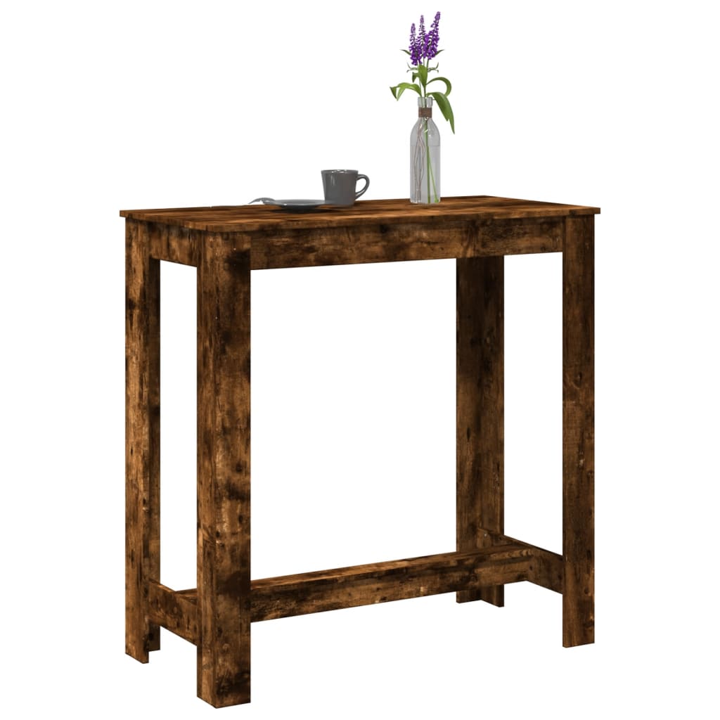 Bar Table 102 X 50 X 103.5 Cm Engineered Wood