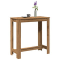 Bar Table 102 X 50 X 103.5 Cm Engineered Wood