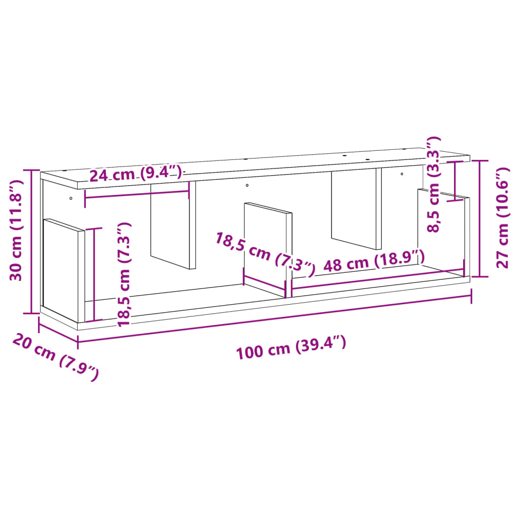 Wall Cabinet Engineered Wood