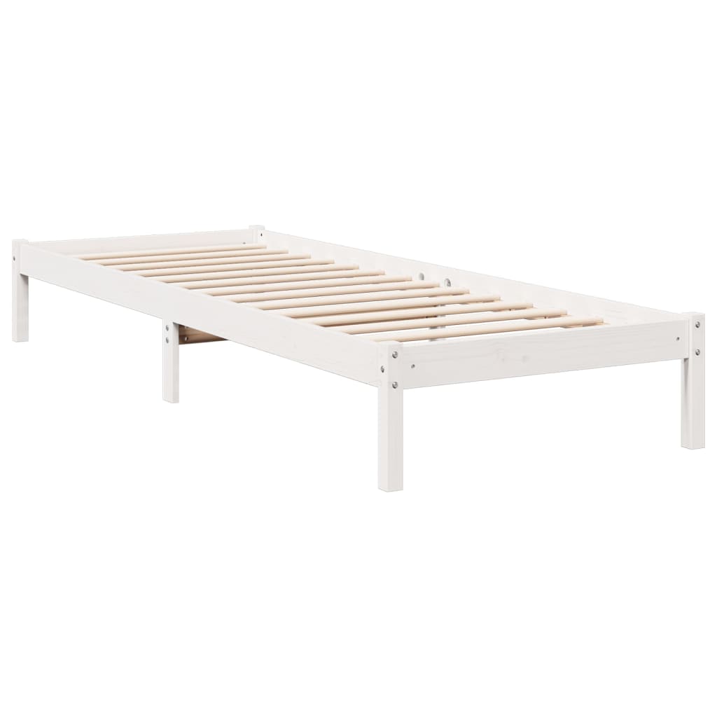 Extra Long Bed Frame Without Mattress Solid Wood Pine