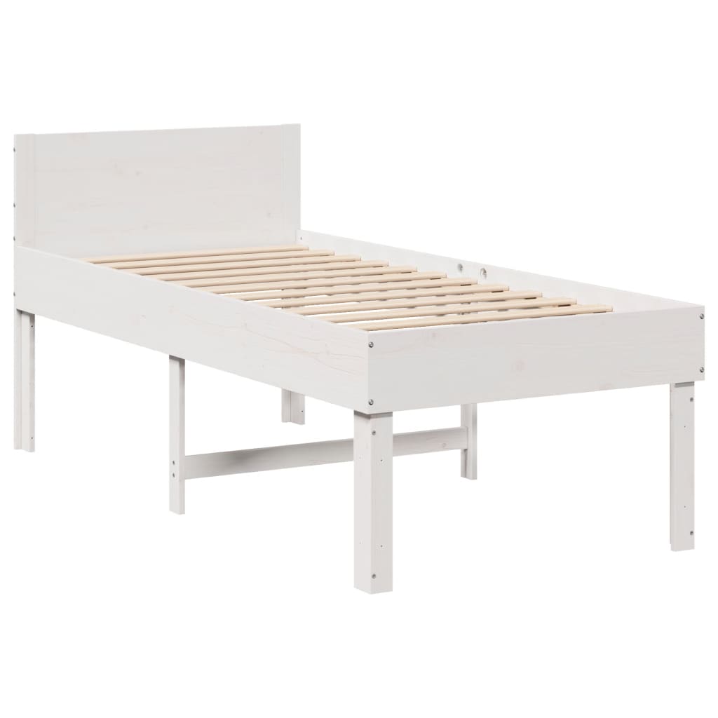 Bed Frame Without Mattress Small Single Solid Wood Pine