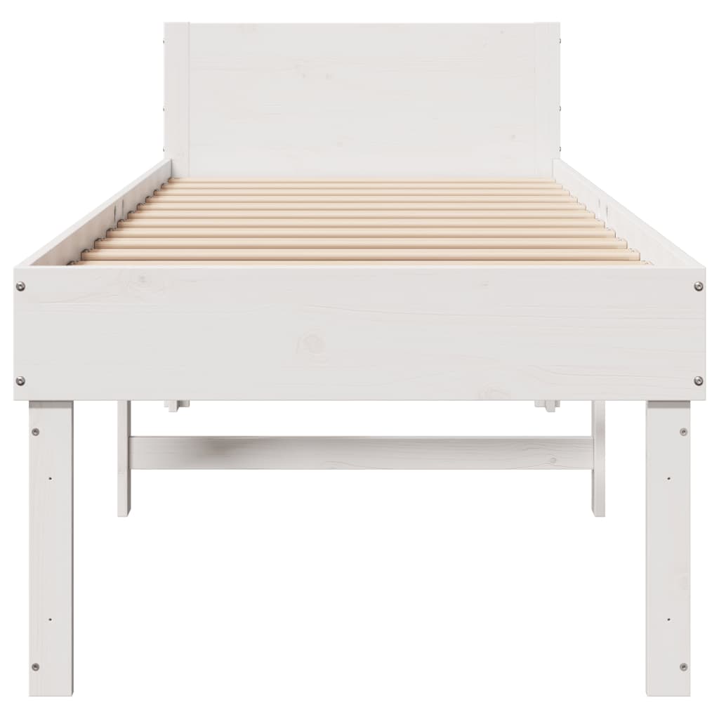 Bed Frame Without Mattress Small Single Solid Wood Pine