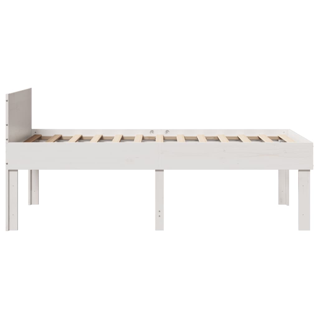 Bed Frame Without Mattress Small Single Solid Wood Pine