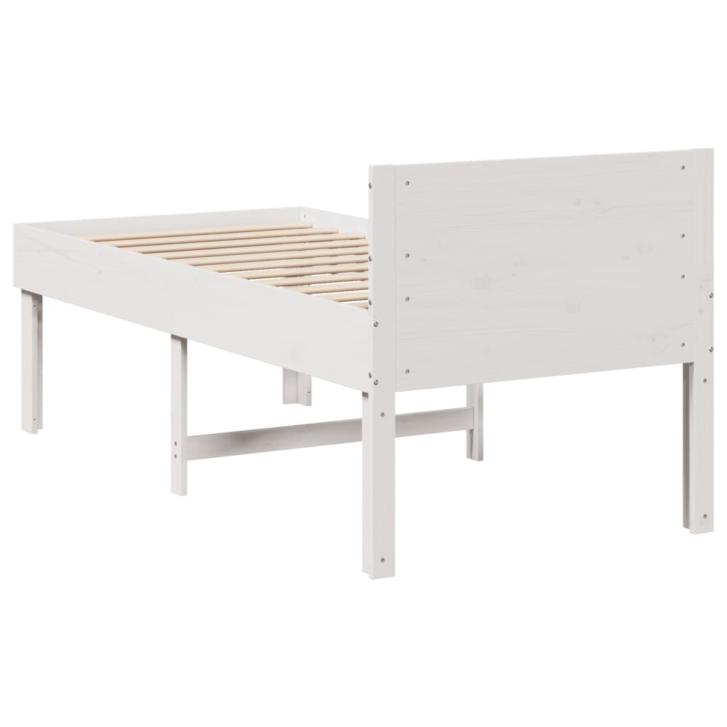 Bed Frame Without Mattress Small Single Solid Wood Pine