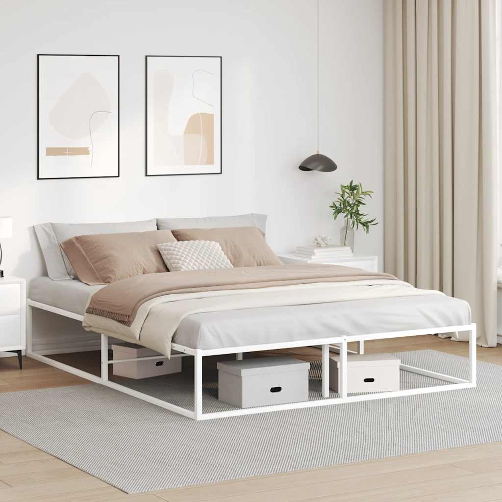 Bed Frame Without Mattress Super King Metal