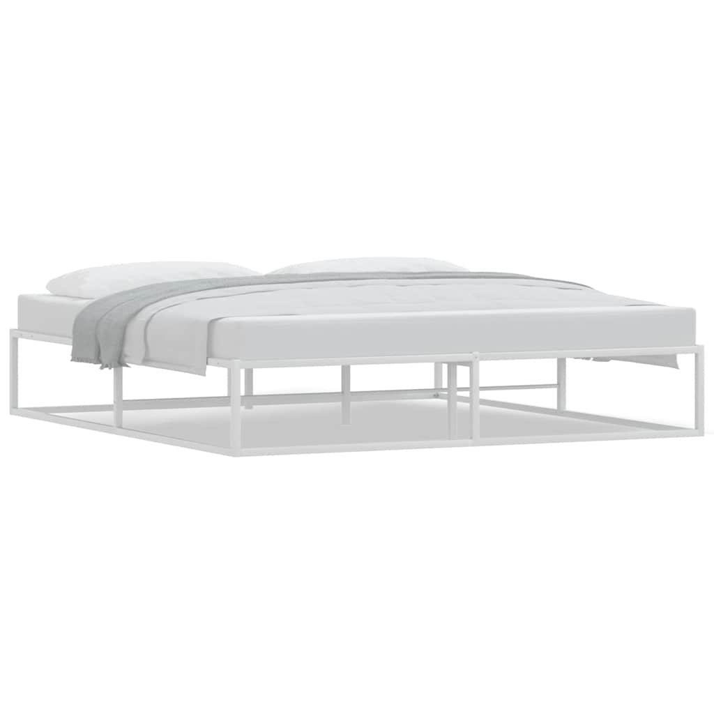 Bed Frame Without Mattress Super King Metal