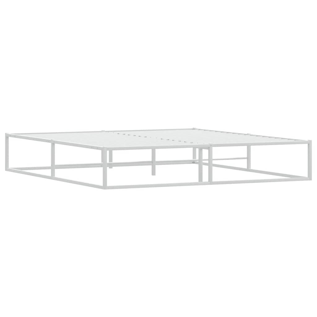 Bed Frame Without Mattress Super King Metal