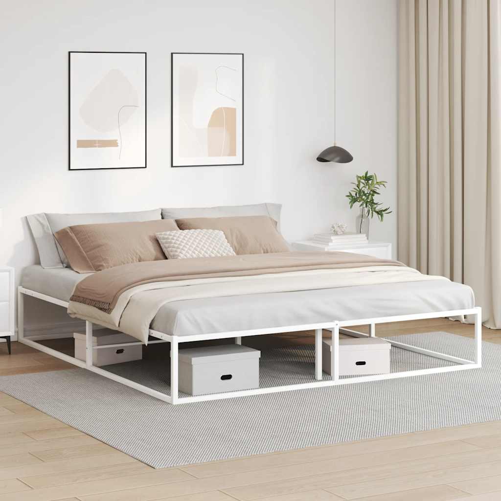 Bed Frame Without Mattress Super King Metal