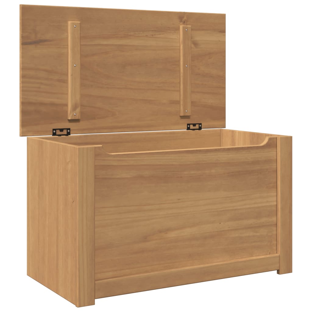 Storage Chests Chest Lid Panama 79X42X46 Cm Solid Wood Pine engineered wood 79 c
