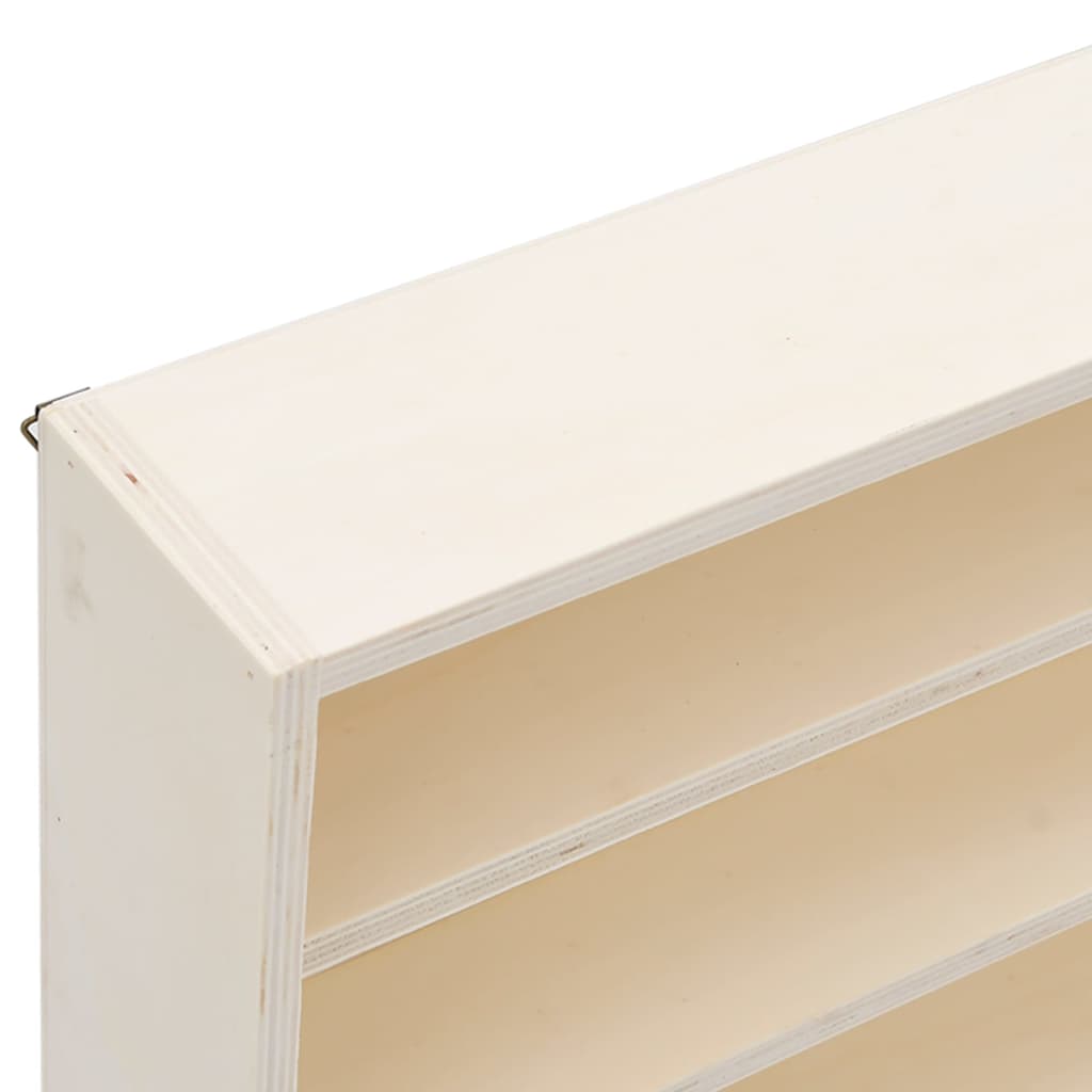 Wooden Collector's Display Case With 6 Shelves
