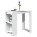Bar Table 102X70X103.5 Cm Engineered Wood