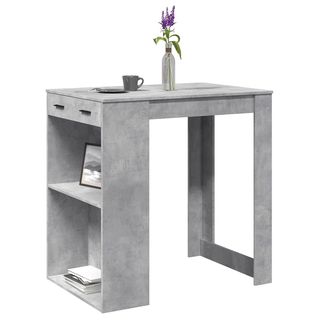 Bar Table 102X70X103.5 Cm Engineered Wood