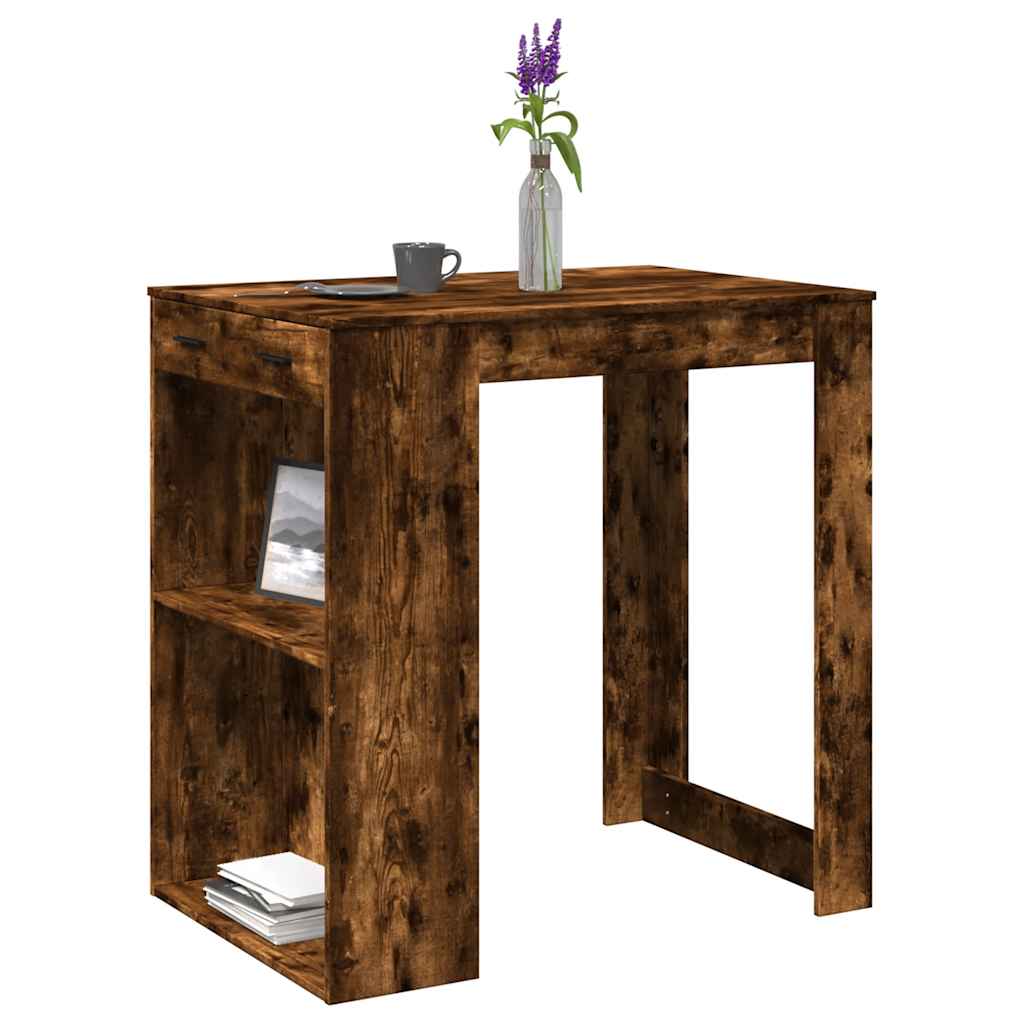 Bar Table 102X70X103.5 Cm Engineered Wood