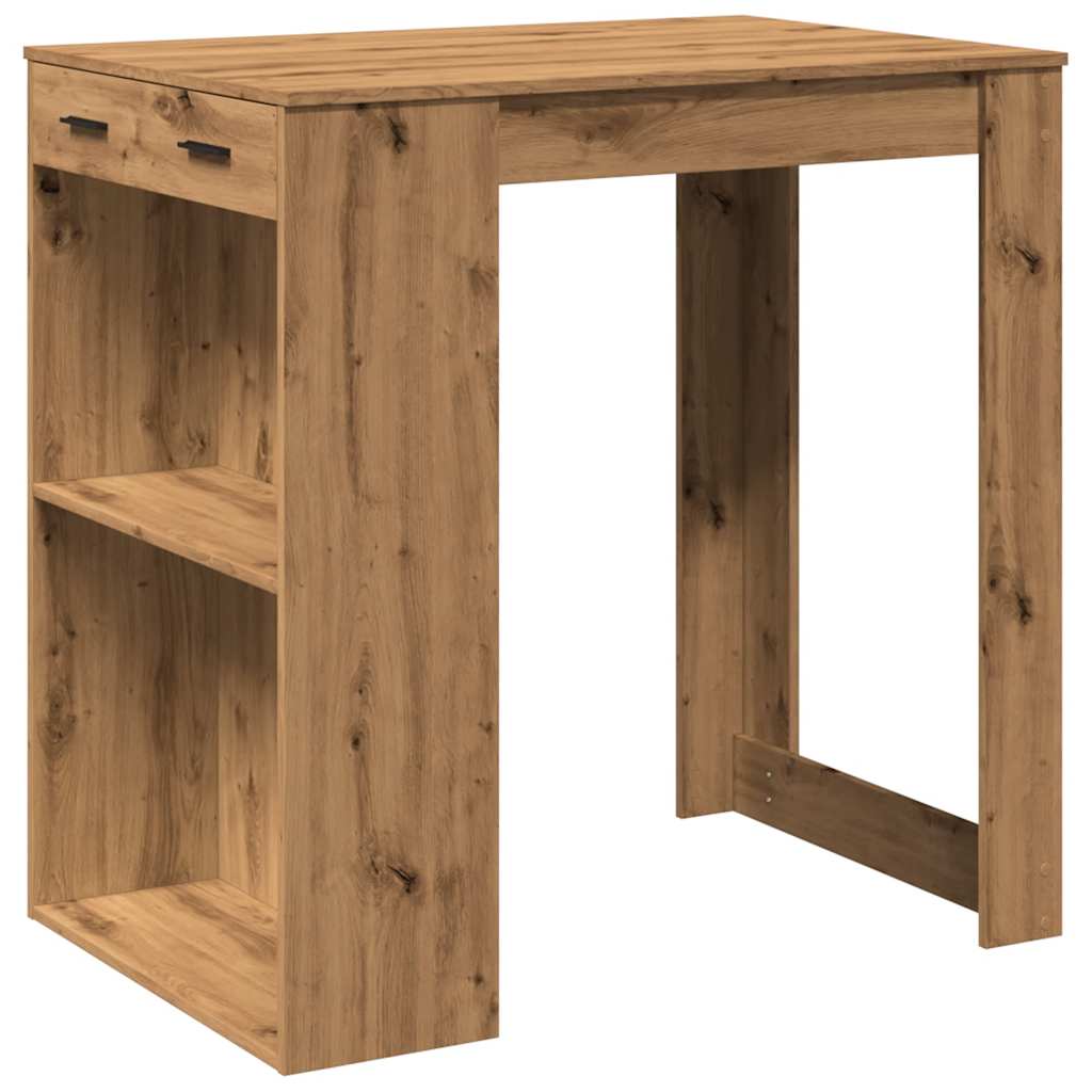 Bar Table 102X70X103.5 Cm Engineered Wood