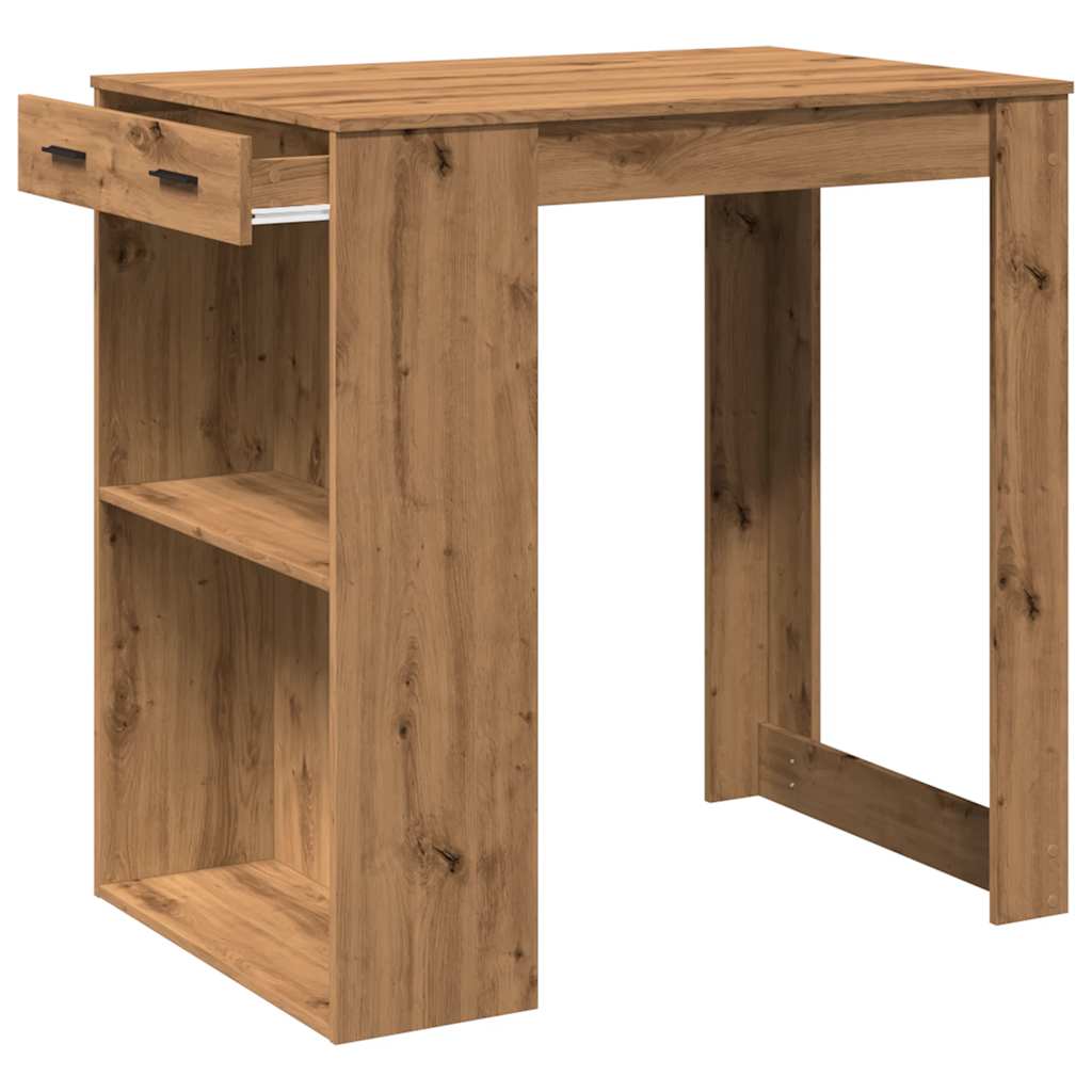Bar Table 102X70X103.5 Cm Engineered Wood