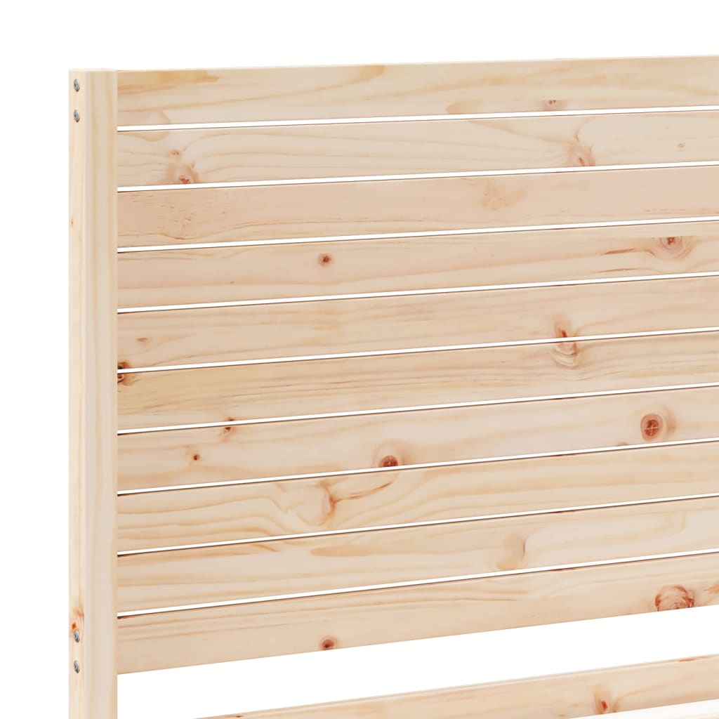 Extra Long Bed Frame Without Mattress Solid Wood