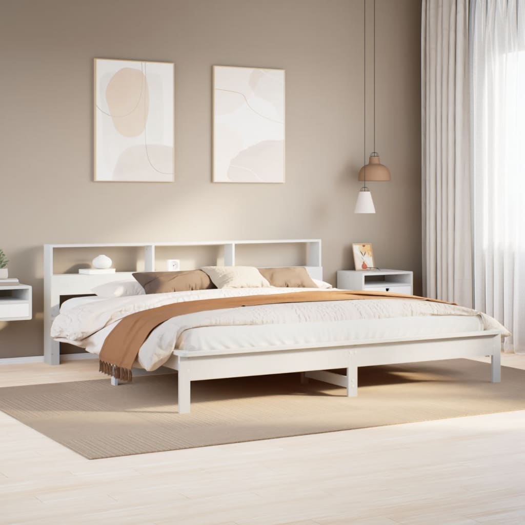 Bed Frame | | Solid Pinewood | Double | Bed Frame | Rectangular