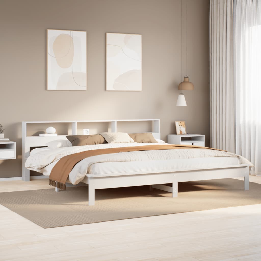 Bed Frame | | Solid Pinewood | Double | Bed Frame | Rectangular