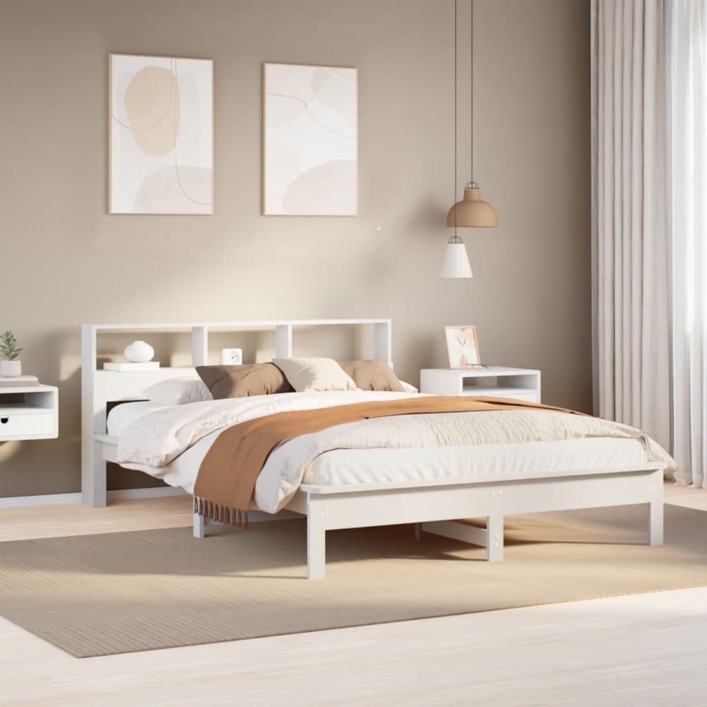Bed Frame | | Solid Pinewood | Double | Bed Frame | Rectangular