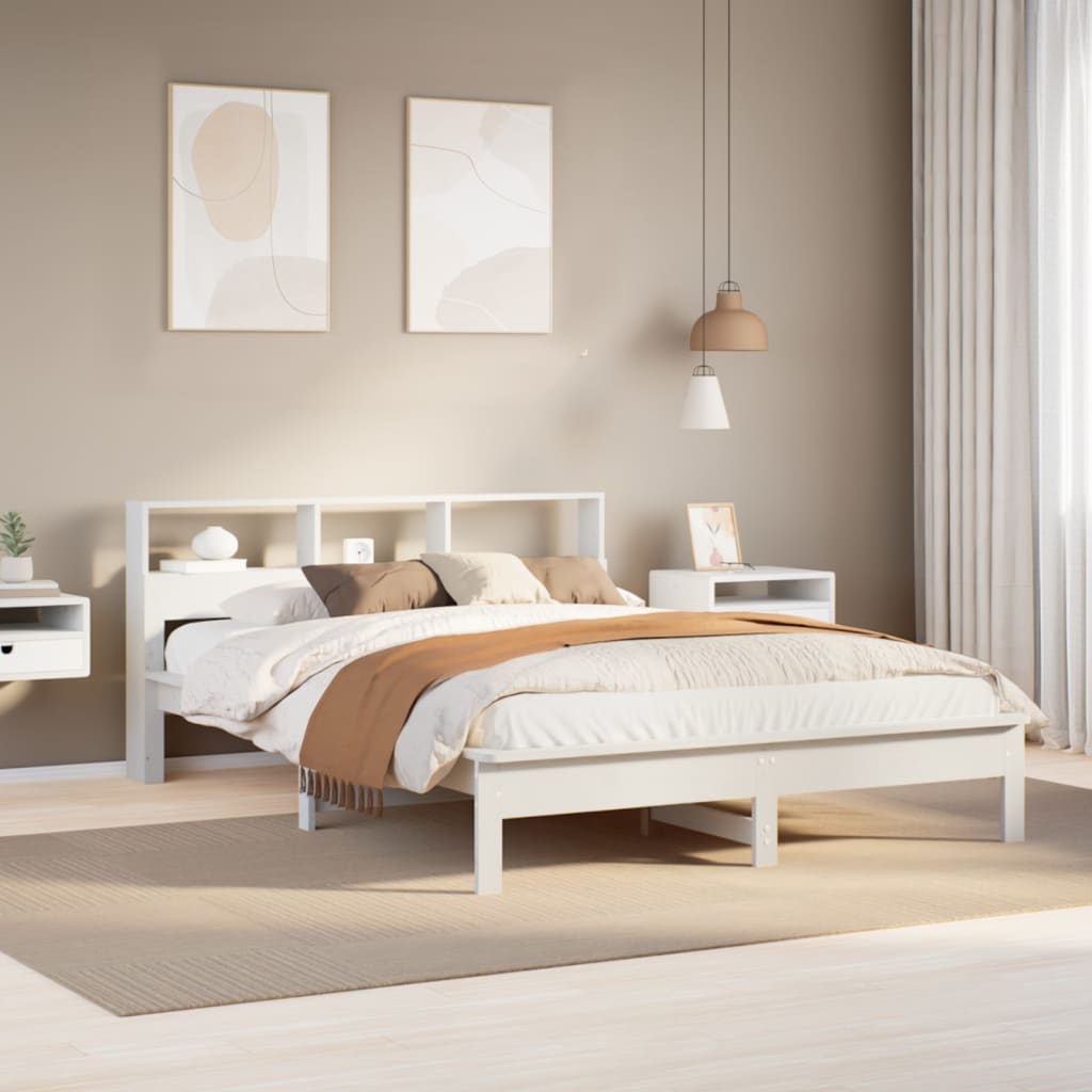 Bed Frame | | Solid Pinewood | Double | Bed Frame | Rectangular