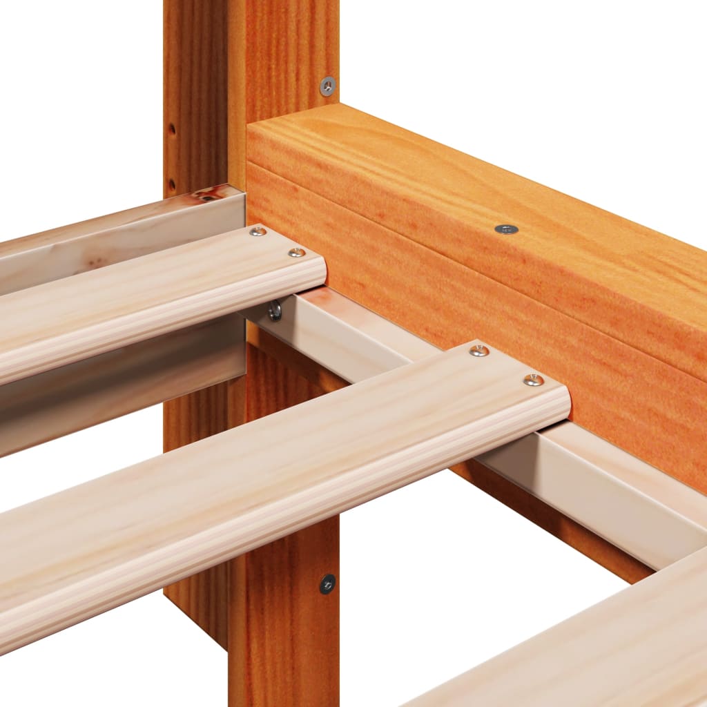 Bed Frame | | Solid Pinewood | Double | Bed Frame | Rectangular