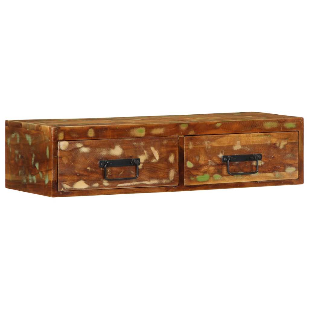 Wall-Mounted Tv Cabinet Solid Wood Reclaimed