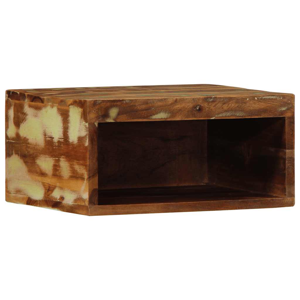 Wall-Mounted Tv Cabinets 2 Pcs Solid Wood Acacia