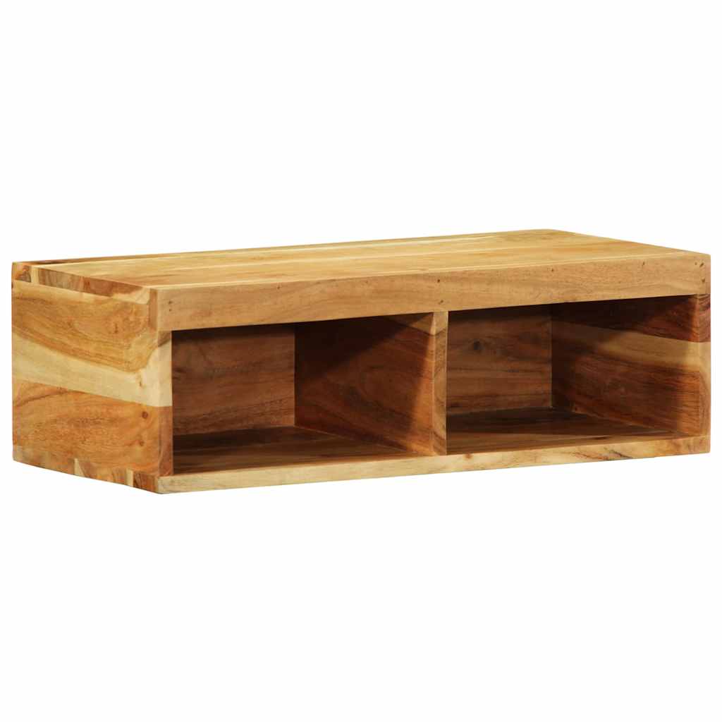 Wall-Mounted Tv Cabinet Solid Wood Acacia