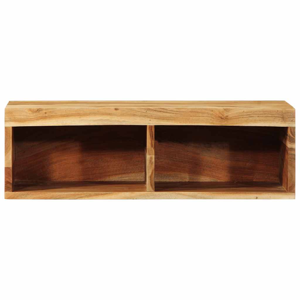 Wall-Mounted Tv Cabinet Solid Wood Acacia