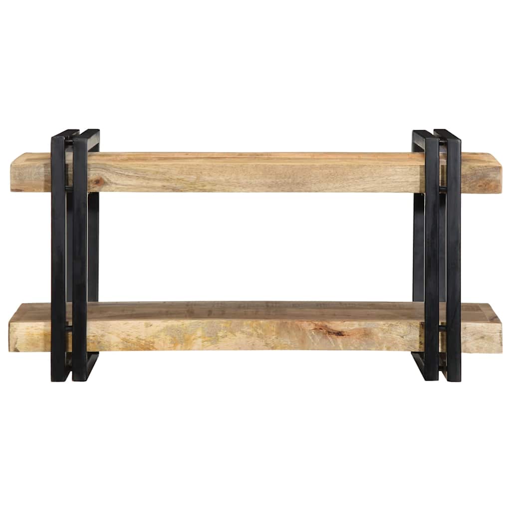 Wall Shelf Solid Rough Wood Mango