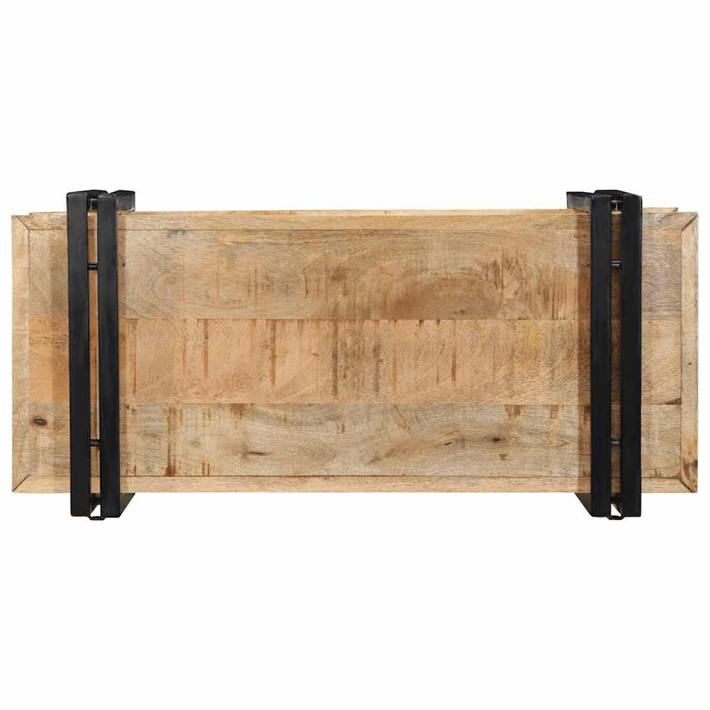 Wall Shelf Solid Rough Wood Mango