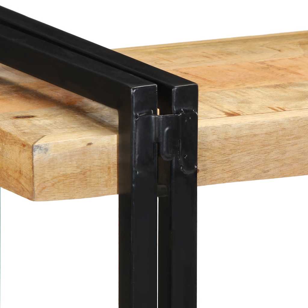 Wall Shelf Solid Rough Wood Mango