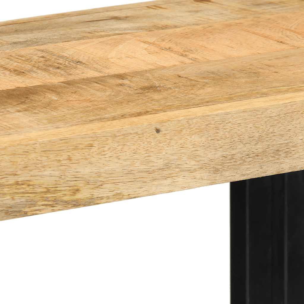 Wall Shelf Solid Rough Wood Mango