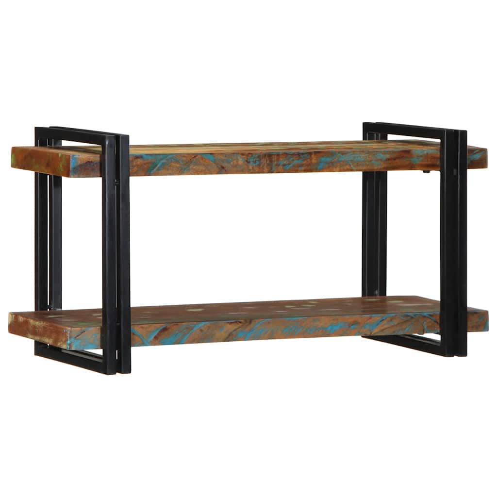 Wall Shelf Solid Rough Wood Mango