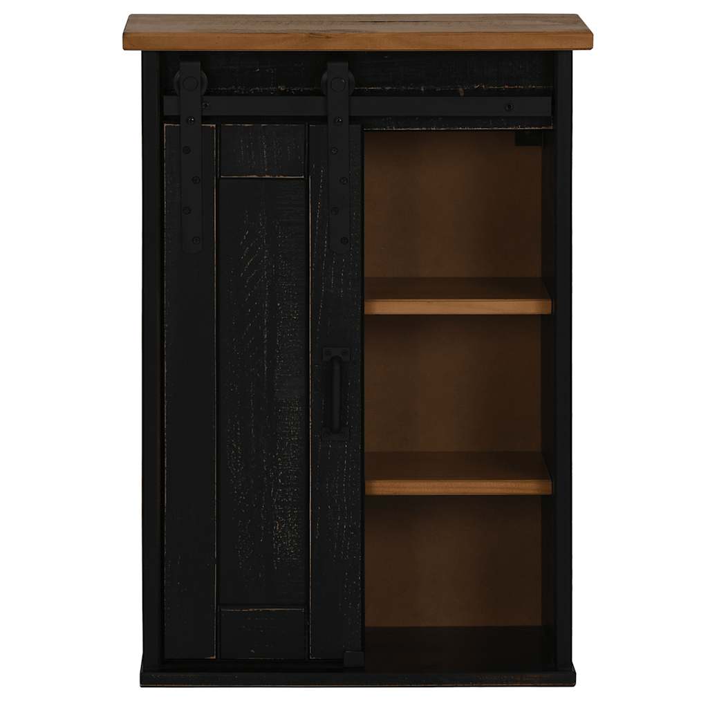 Hanging Cabinet Halden With Sliding Door 49X22.5X70 Cm Pine