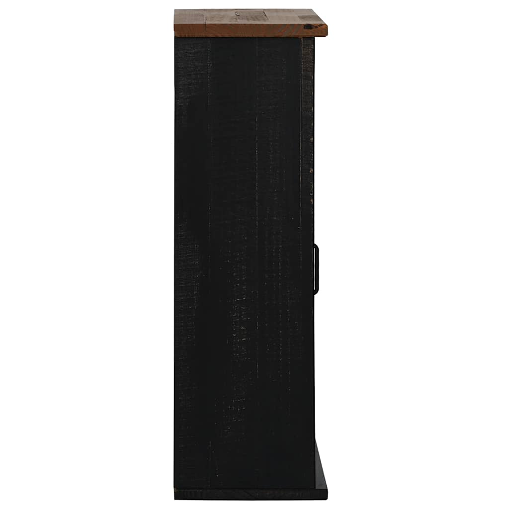 Hanging Cabinet Halden With Sliding Door 49X22.5X70 Cm Pine