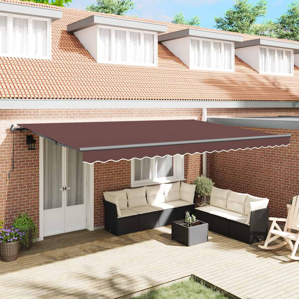Manual Retractable Awning