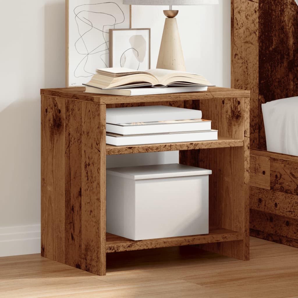 Bedside Cabinet 40X30X40 Cm Engineered Wood