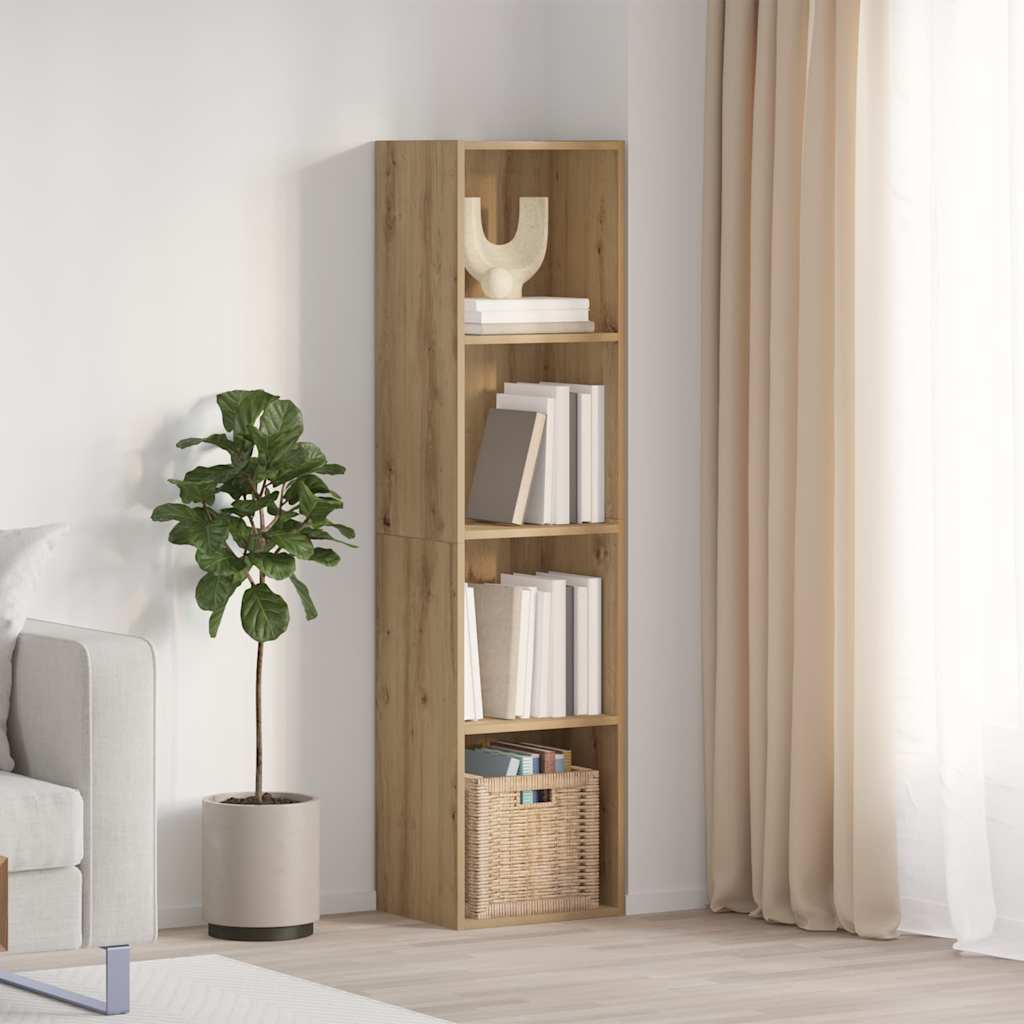 Book Cabinet/Tv Cabinet 36X30X143Cm Engineered Wood