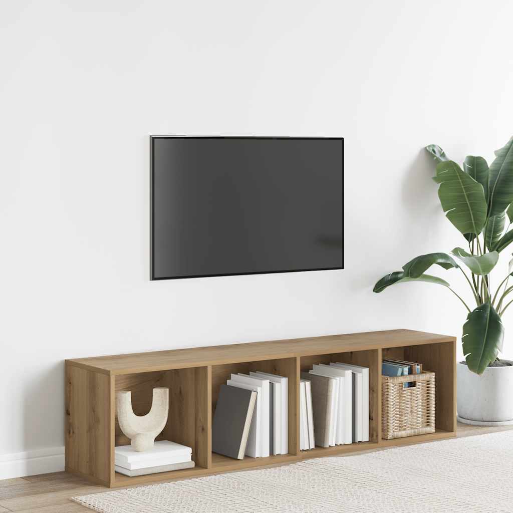 Book Cabinet/Tv Cabinet 36X30X143Cm Engineered Wood