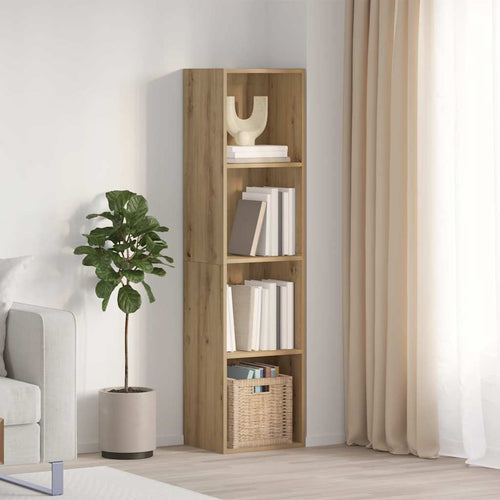 Book Cabinet/Tv Cabinet 36X30X143Cm Engineered Wood