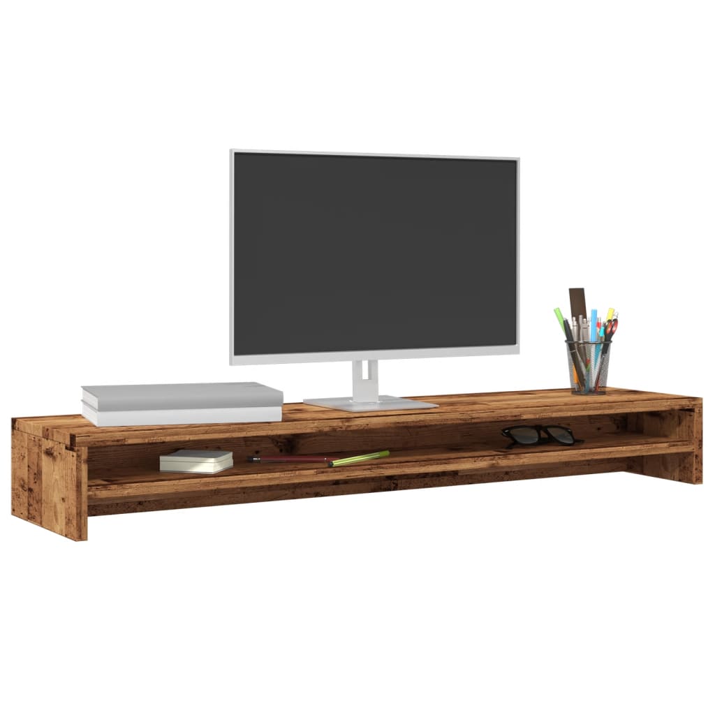 Monitor Stand 100X24X13 Cm Engineered Wood